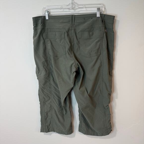 Kuhl Women's Trekr Kapri Pants Hike Trail Outdoor Crop Cargo Grey 16 Capri - Picture 2 of 8